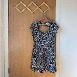 ANTHRO Deletta Caledonia Cutout Dress